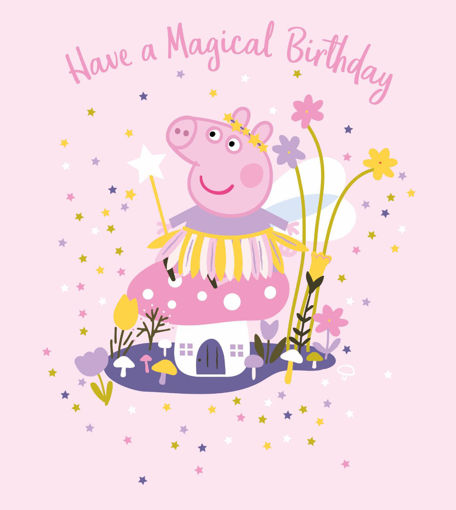 Picture of MAGICAL BIRTHDAY PEPPA PIG CARD